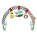 Bouilloire Arche d'Activités Bebe Détachable Arche Eveil Bebe Poussette Universelle Arche d'Éveil Poussette avec Jouets Suspendus Fascinants pour Poussette, Berceaux