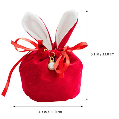 Cabilock Sacos de presente com cordão, bolsas de doces para joias, lembrancinhas de festa de casamen