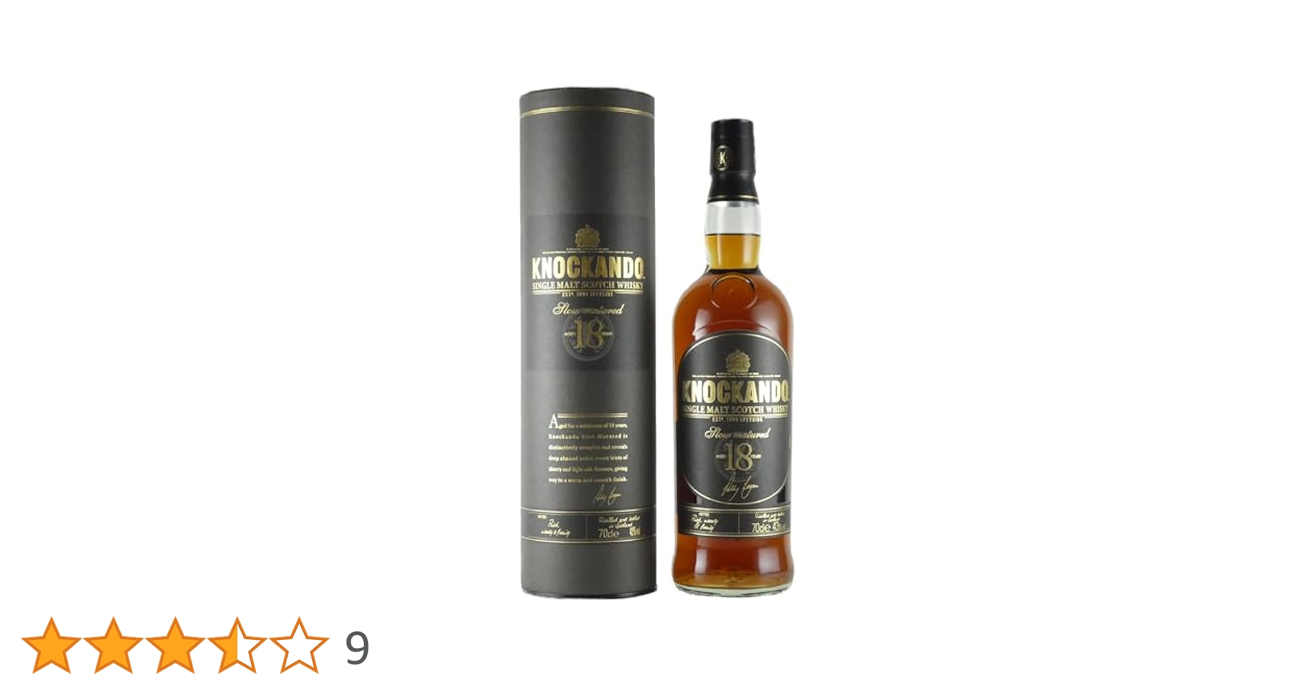 アンノック24年　700ml 46% ノックドゥー蒸溜所　希少 楽天市場】アンノック 24年 700ml 46度 箱付 anCnoc 24 Year Old