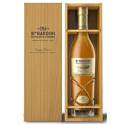 NARDINI GRAPPA RISERVA 5 ANNI 70 CL SELEZIONE BORTOLO NARDINI IN CASING