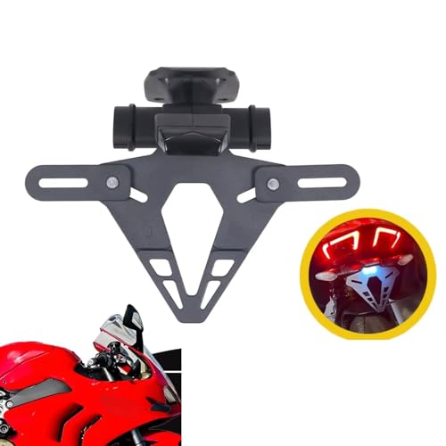 Support plaque immatriculation arrière moto queue courte V4S 2025 - 6