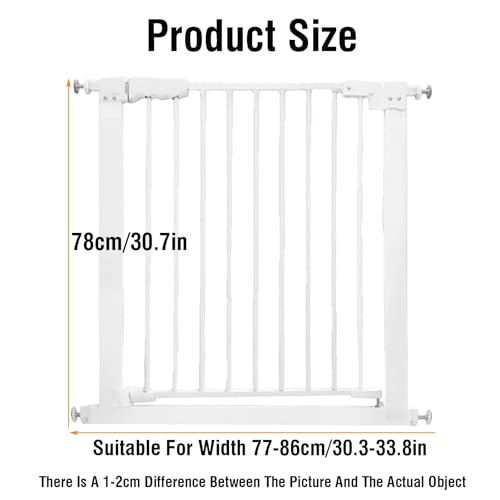 Barrière d'escalier sans vis extensible pour protéger bébés et chiens - 3