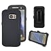 Galaxy S7 Edge Case, Harsel® Defender Series Heavy Duty Impact Rugged Scratch Resistant Shockproof Protective Military with Belt Clip Case Cover for Galaxy S7 Edge - Black