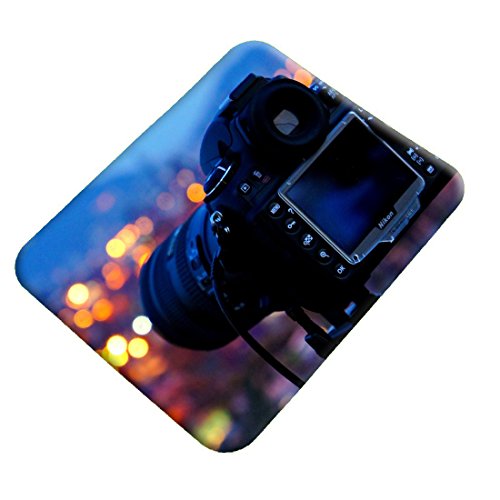 Image of Camera Designer Printed Rubber Base Mat Finish Mouse Pad /Mousepad for PC /Laptop - Multicolor