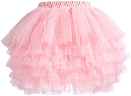 Baby Girls' Tutu Skirt Toddler 6 Layered Tulle Tutus 1-8T