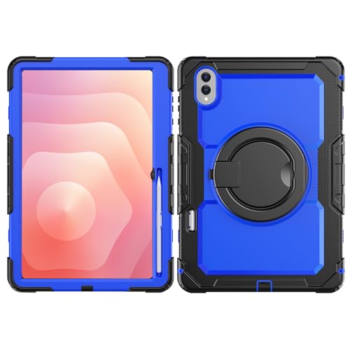 Coque Samsung Galaxy Tab S11 Ultra 14.6 2025 antichoc bleue PC