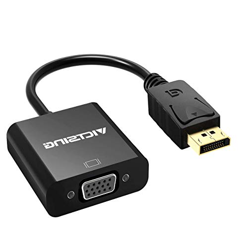 VicTsing DisplayPort(DP) To VGA, Gold-plated Adapter Converter for PC Laptop - (780p)