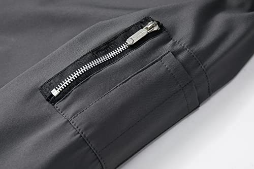 Image of URBANFIND Men's Slim Fit Lightweight Sportswear Jacket Casual Bomber Jacket