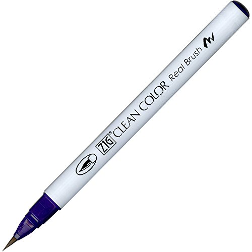 Pinceau Zig Clean violet foncé pour réussir vos lettrages fins