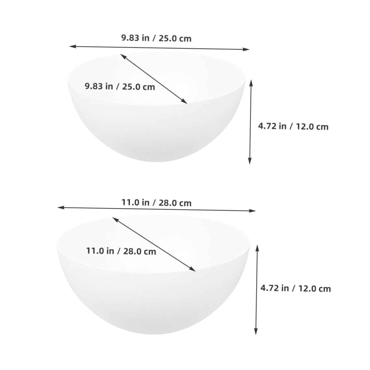 Angoily 2piezas Pantalla De Luz De Plástico Forma De Hongo Lámpara Decorativa De Cúpula Para Lámparas De Techo Sconces Para Decoración Del Hogar