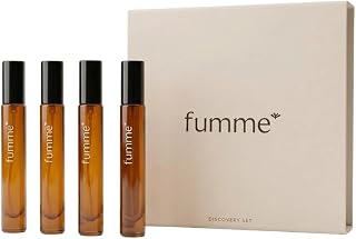 FUMME Discovery Set | 4 Premium Long Lasting Perfume Samples (10ml Each) | Exotic Musk, Pure Herb, Midnight Oud and Imperi... Price In India