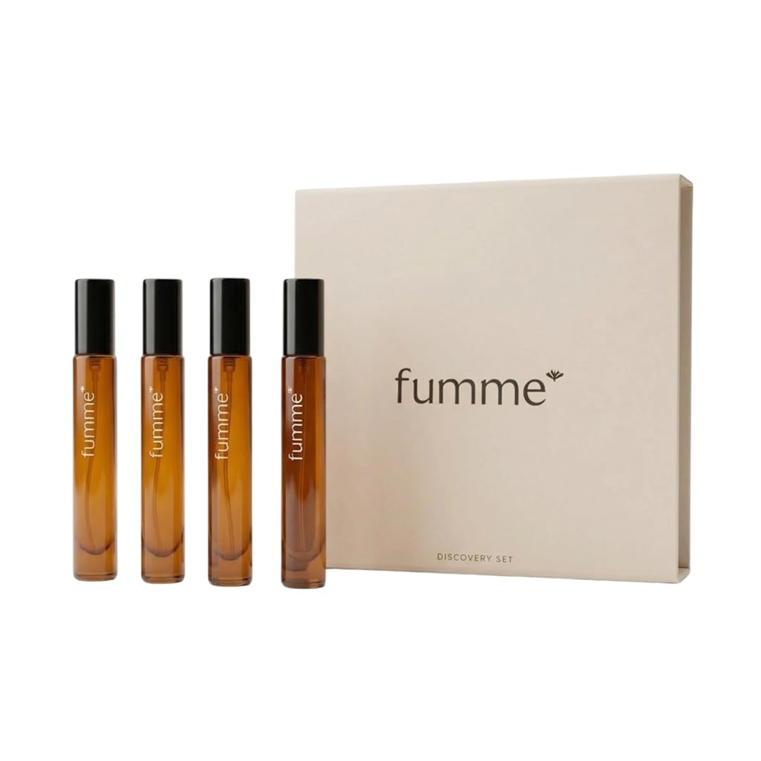 Discovery Set | 4 Premium Long Lasting Perfume Samples (10ml Each) | Exotic Musk, Pure Herb, Midnight Oud and Imperial | Travel Size Fragrance Gift Set for Men and Women-image-23