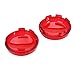 ZYTC Red Harley Turn Signal Lens Covers Lenses Pack of 2