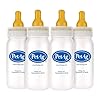 PetAg Nurser Bottle 4 oz Pack of 4 Promotes The Natural Feeding of Liquids Designed for Larger Animals Durable Easy to Clean