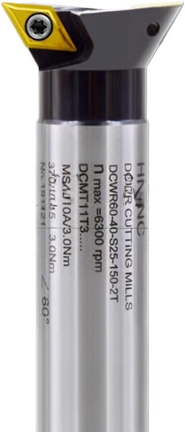 1PC Hat-tail CNC milling cutter bar turbine blade DCWR60-25-S16-120-07-2T