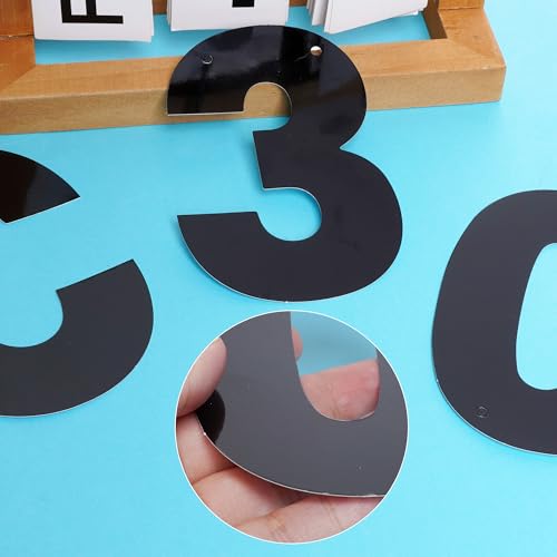 DIY Banner Kit with Letters Bright Black Customizable Birthday Banners Graduation Banner Custom Party Hanging Banners for Graduation Wedding Party Baby Shower Decoration (Bright Black)