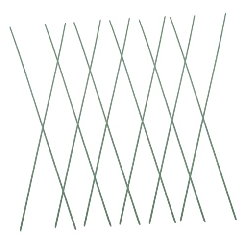 HAPINARY Metal Wire Flower Stems 100pcs Kit Green Floral Tape for DIY Floral Arrangements