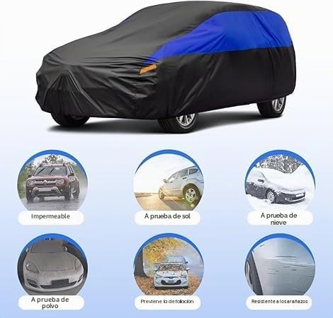 Funda para VW Tiguan Allspace GUNHYI Cubierta Lona de Garaje SUV 5