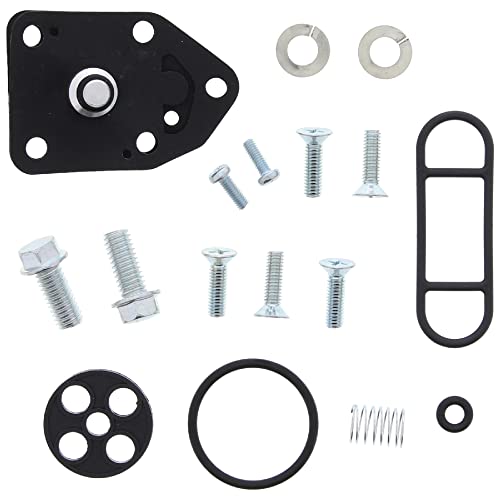 Image of All Balls Racing Fuel Tap Repair Kit 60-1133 Compatible With /Replacement For Yamaha XV250 1989-2018, XV250 Route 66 1988-1990, XV750 Virago 1988-1997