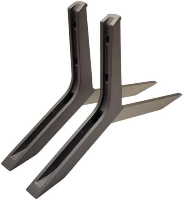 Pieza de fábrica Soportes de base de patas Compatible con los modelos LG Smart TV 86QNED82AUA, 86QNED85AUA y 86QNED90TUA (tornillos incluidos)