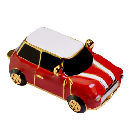 Unidad USB de diseño retro vintage de coche – 4 GB de memoria portátil | Creativo diseño retro coche almacenamiento móvil para TV, ordenador, juego, teléfono, tableta, música y transferencia de