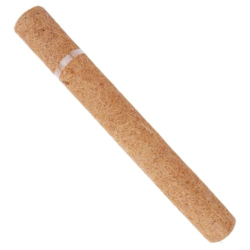 MIKMLYZE – Feuille de revêtement en coco biodégradable, tapis de rétention d'humidité pour jardinières, 40 x 100 cm, rouleau de décoration de jardin réglable (50 x 100 cm)