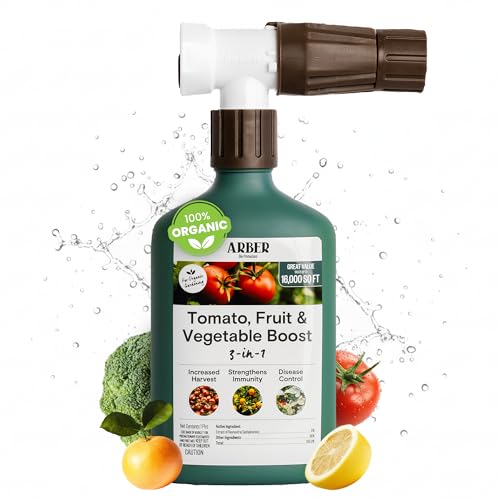 Organic Protectant for Tomatoes & Vegetables – 16oz Ready-to-Spray 3-in-1