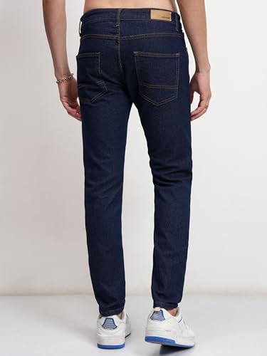 Image of Highlander Men's Straight Fit Jeans | Mid Rise | Stretchable | Designed for Comfort & Ease of Movement| Jeans for Man