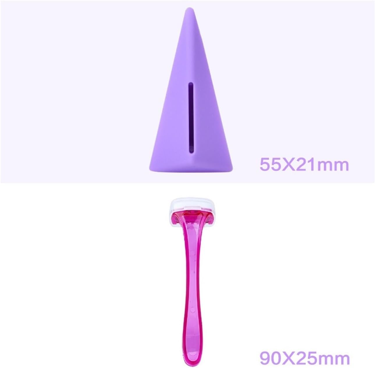 Hair Shaver Bikini Trimmer Set Private Parts Pubic Hair Trimming Shaving Apparatus Plastic Template