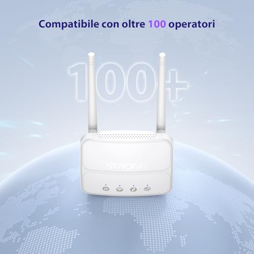 Router WiFi N300 Mbps con SIM, Router 4G Cat4 LTE, Porta LAN 100 Mbps, Antenne Staccabili, Plug and Play, Supporta fino a 32 Dispositivi, USB 3.0, Rete Sicura (4GROUTER360M) - Powerline - Immagine 3