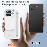 Case for Google Pixel 9 Pro Fold Bracket Stand Cover |Hinge Protection| with Stylus Pen and Built-in Screen Protector Shockproof Slim PC Phone Case for Google Pixel 9 Pro Fold - White - Image 7