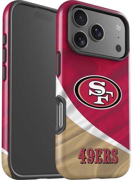 Skinit Impact Phone Case Compatible with iPhone 17 Pro Max - Officially Licensed NFL San Francisco 49ers Design
