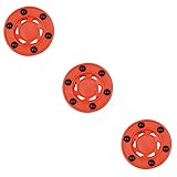 BESPORTBLE Pcs Improved Skills and Flexibility Nylon PVC Outdoor Hockey Pucks for Boys and Girls and Adults