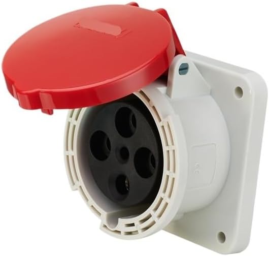 63A 4-pin Aviation Industry Plug Connector IP44(Concealed Socket IP44)