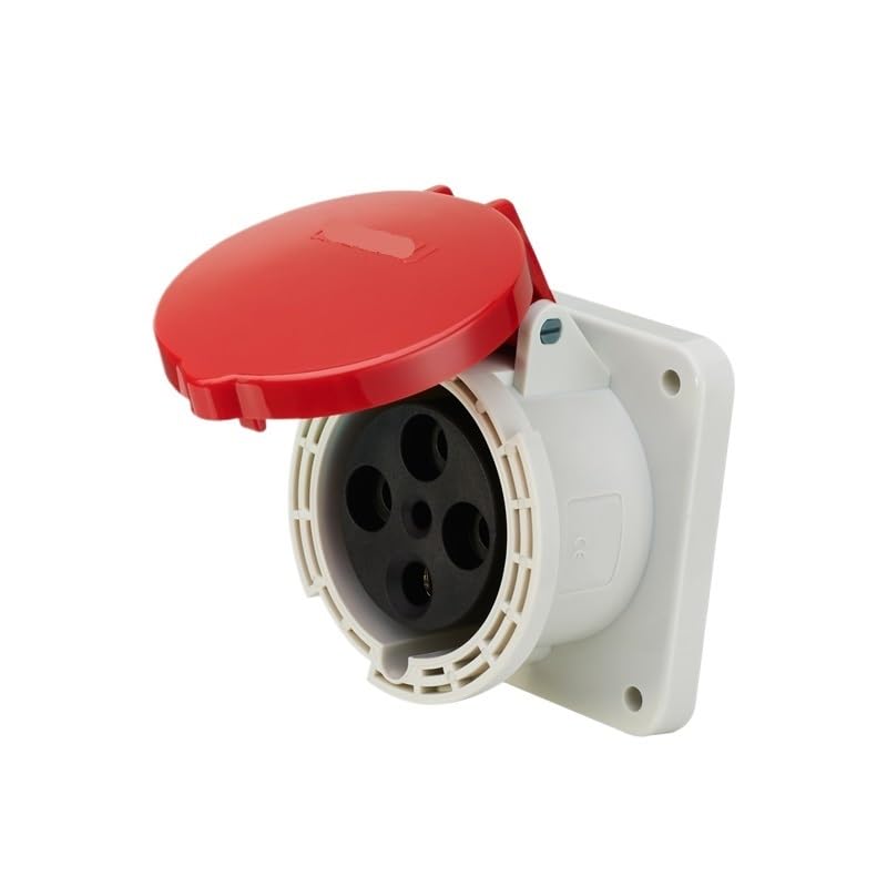 63A 4-pin Aviation Industry Plug Connector IP44(Concealed Plug IP44)
