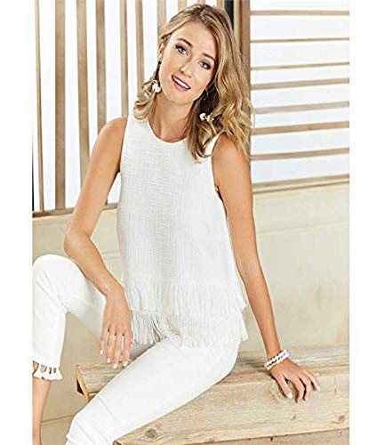 Débardeur River Fringe Tank Mud Pie la sophistication d'une maille exclusive