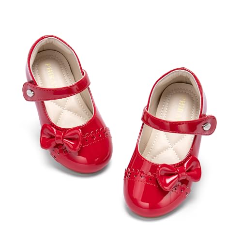 Toddler Flower Girl Dress Shoes Little Girl Mary Janes Flats