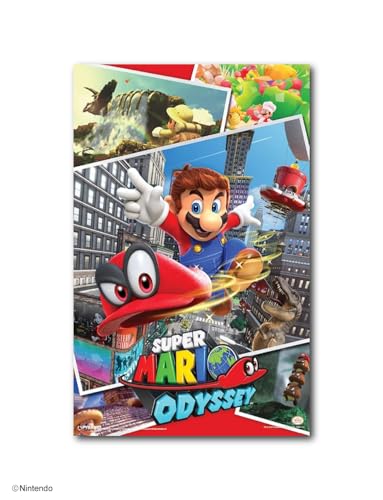 Pyramid America Mario Poster – Super Mario Odyssey...