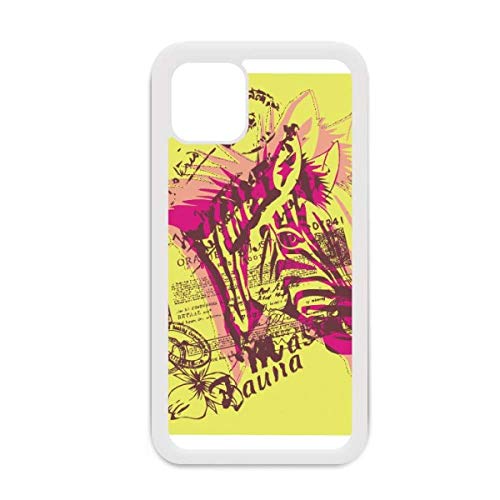 Coque iPhone 12 Pro Max Art Pinto Flower antichoc motif floral jaune