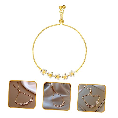 Bracelet de fleur bijoux de poignet pour femmes et filles accessoire chic mode