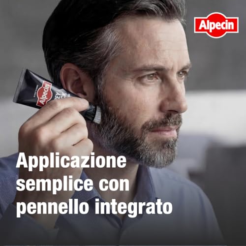 Alpecin Grey Attack Barba & Tempie Color Booster 1 X 50 Ml | Trattamento Colorante Naturale Contro Il Grigio | Ripigmentazione Graduale Con Tecnologia 5,6-DHI | Con Applicatore Di Precisione - 4