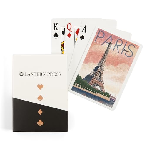 Naipes Lantern Press Paris Francia 52 cartas póker
