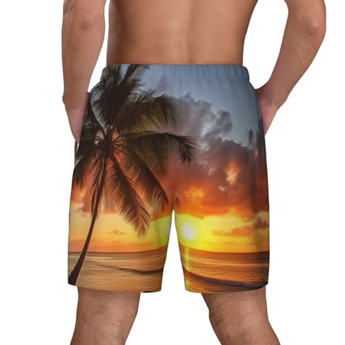 Short de bain pour homme fini l'humidité avec le séchage rapide de plage