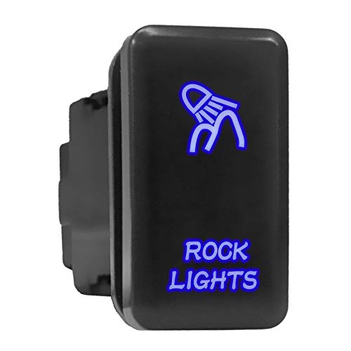 Bouton poussoir Rock Lights interrupteur Toyota 3.9x2.1cm commutateur symbole