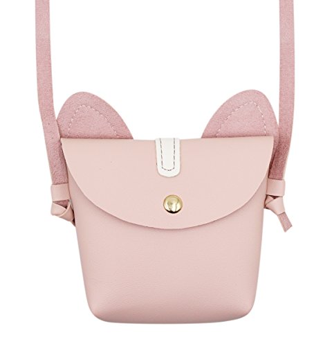 Leomoste LEBB-18070384E-03 Little Girls Cute Dog Cat Small Crossbody Bag Bowknot Single Puppy Shoulder Bag Handbag Wallet thumb #4