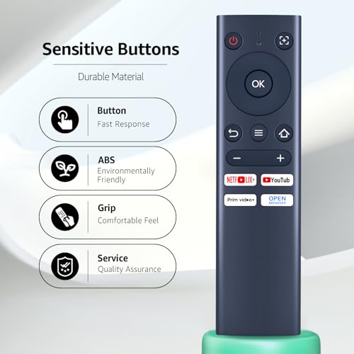 Image of Replacement Remote Control Compatible with Aurzen EAZZE D1 Smart Projector, Portable Outdoor Mini Projector Remote