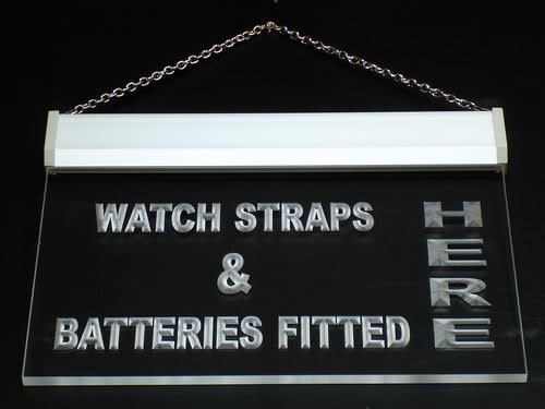 Adv Pro I163-B Open Watch Straps Batteries Repairs Light Sign #TOP4