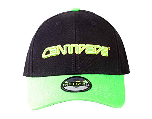 Casquette Difuzed Mille-Pattes avec sangle de réglage noire pour homme