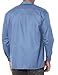 Dickies Mens Long-Sleeve Work Utility Button Down Shirts, Gulf Blue, XX-Large US