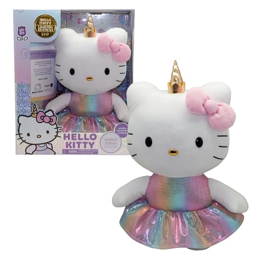 Hello Kitty, Peluche, 30 cm, Edition limitée, pour Les Enfants à partir de 3 Ans, HKT17